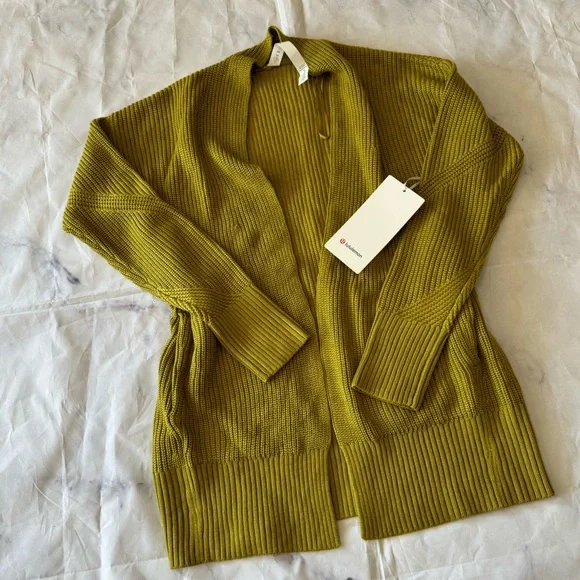SOLD❤️🔥LULULEMON cashlu sweater wrap cardigan ✨ - Picture 3 of 16